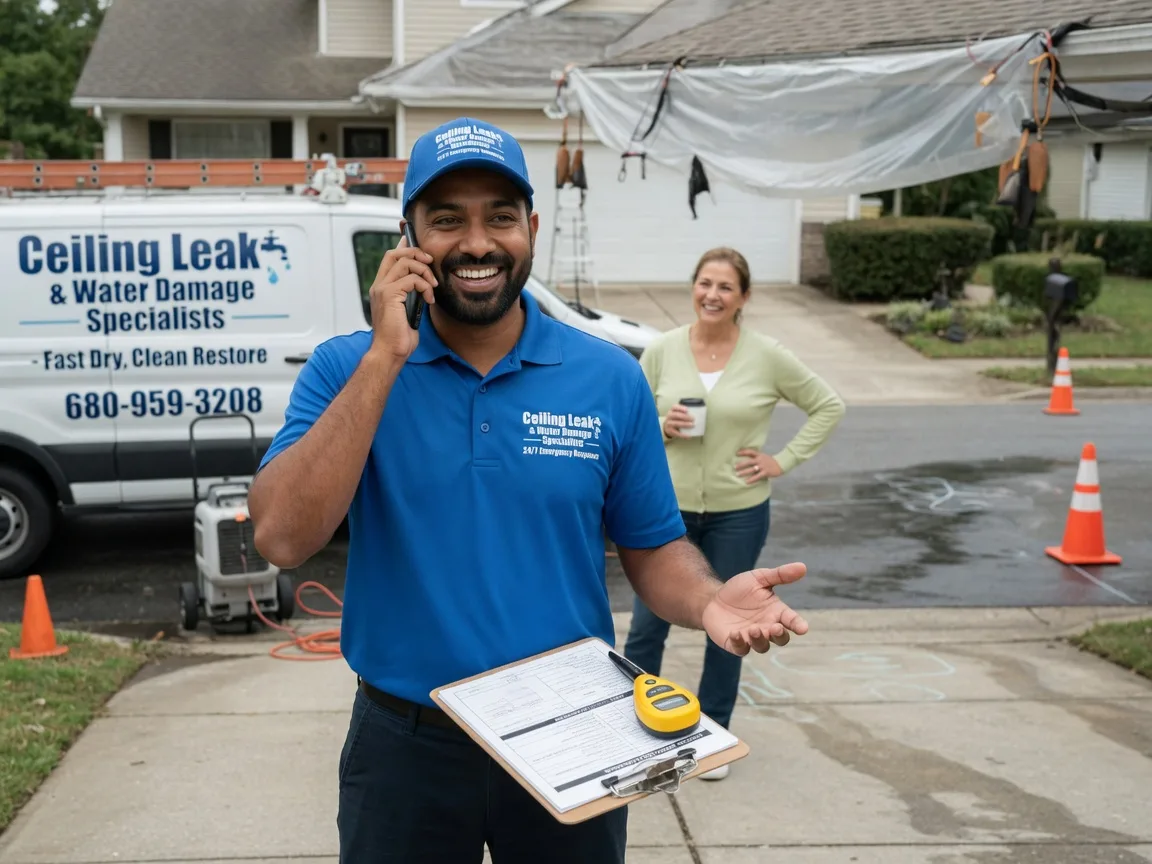 Ceiling Leak Cleanup Gowen, MI FAQs